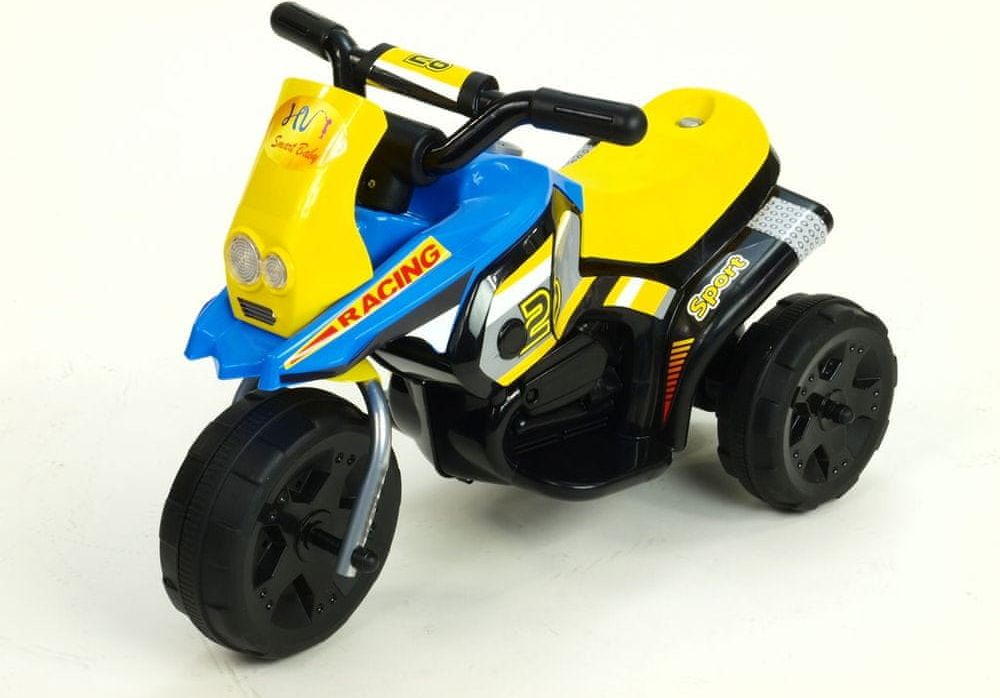 Victerri Dětská elektrická motorka RC sport 6V - modrá - obrázek 1