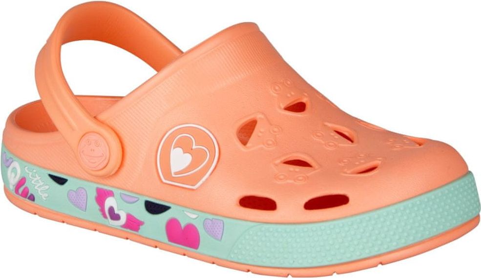 Coqui dívčí sandály Froggy 28.5 oranžová - obrázek 1