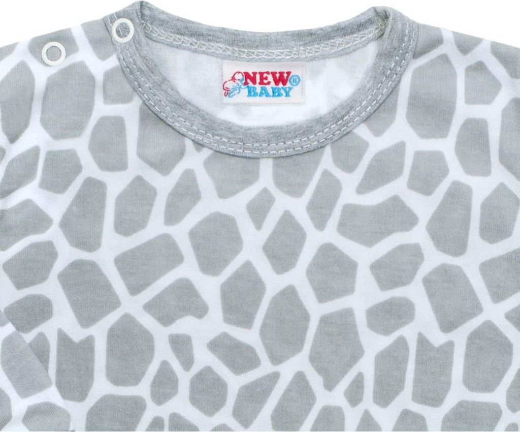 Kojenecké body s dlouhým rukávem New Baby Žirafa&nbsp;-&nbsp;74 (6-9m) - obrázek 4