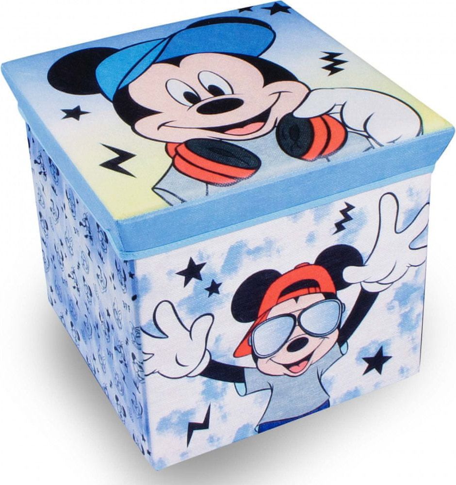bHome Úložný box na hračky Myšák Mickey s víkem UBBH0768 - obrázek 1