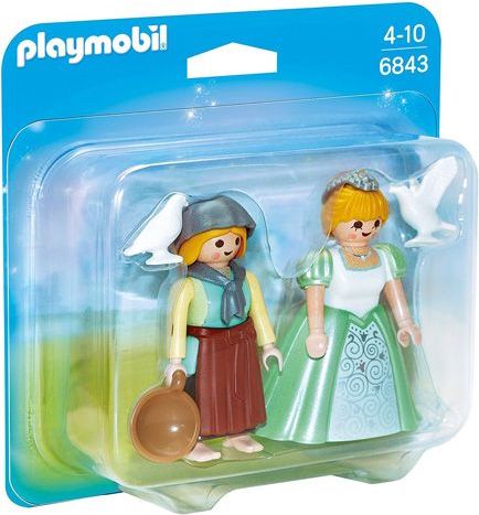 Playmobil Duo Pack Princezna s děvečkou , Zámek, 12 dílků - obrázek 1