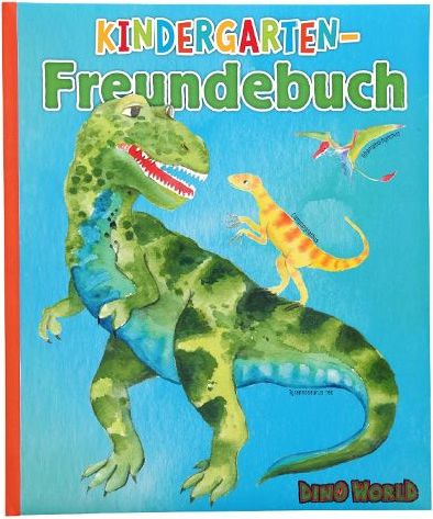 Dino World Kniha přátelství ze školky , Tyrannosaurus rex, 96 stran - obrázek 1