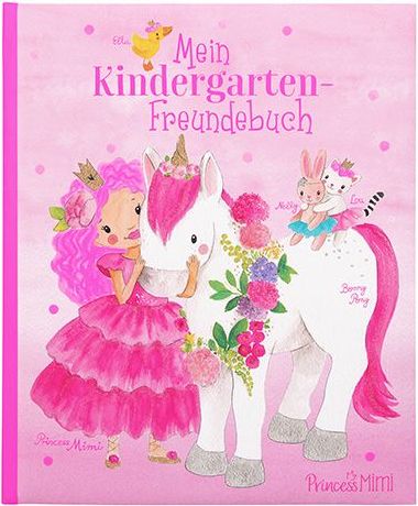Princess Mimi Kniha přátelství ze školky , , Bonny Pony, Nelly a Lou, 96 stran, 10282_A - obrázek 1