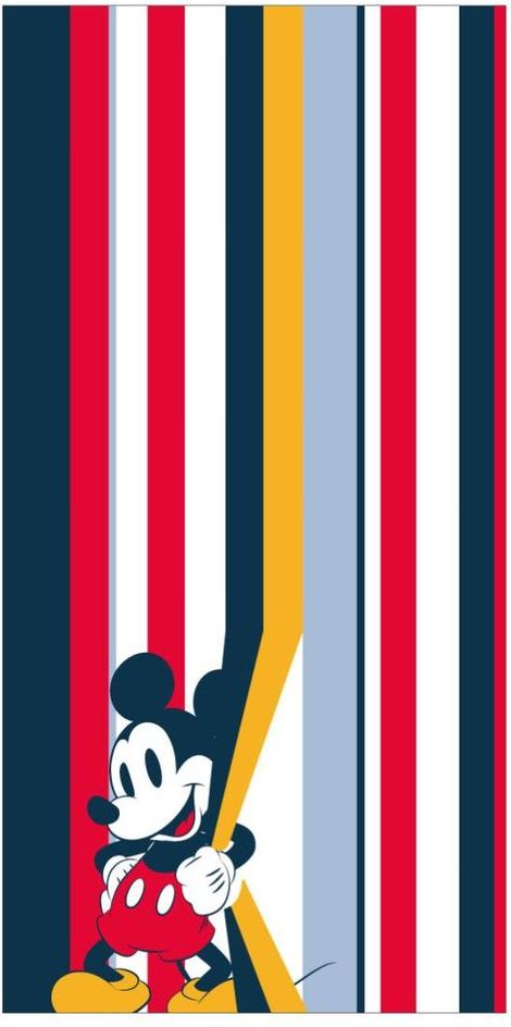 CurePink Osuška Disney: Micky Mouse () 70 x 140 cm - obrázek 1