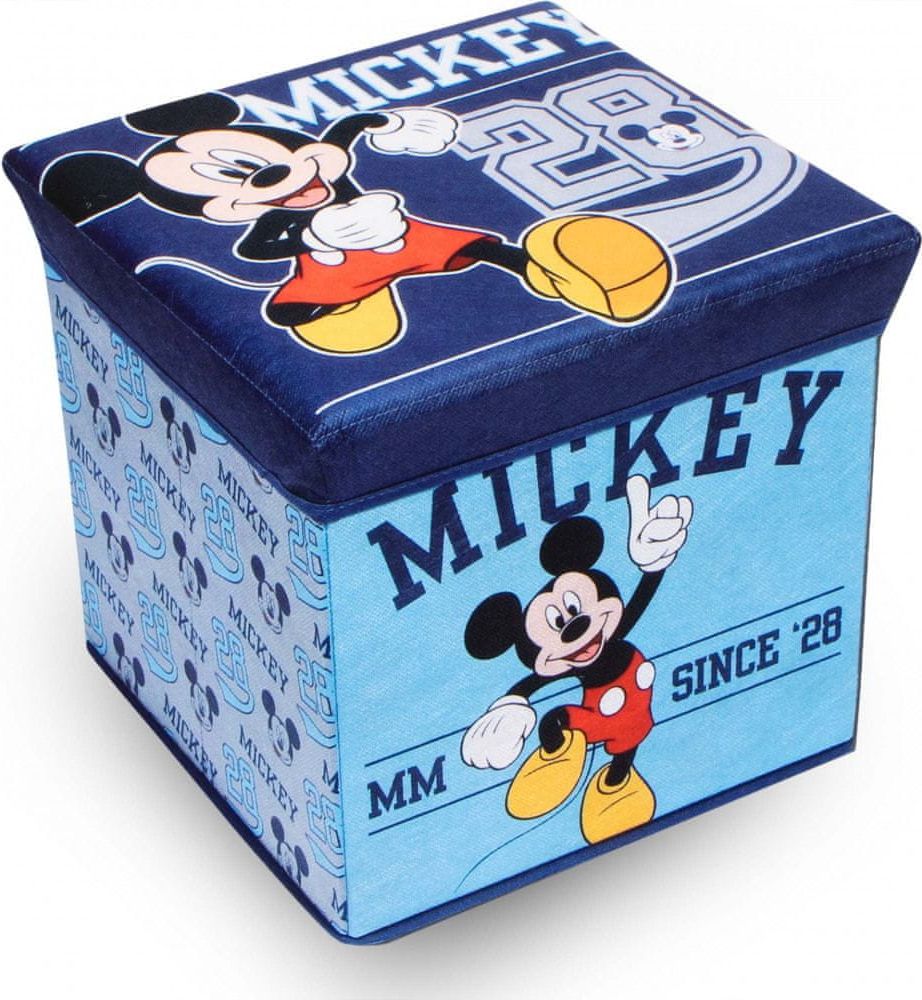 bHome Úložný box na hračky Mickey Mouse s víkem UBBH0773 - obrázek 1