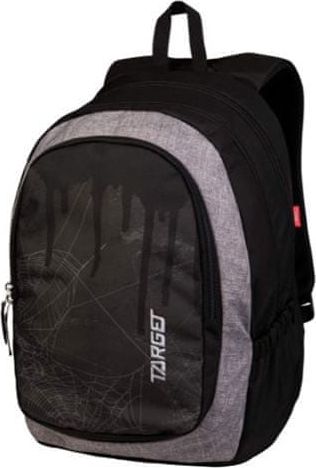 Target Studentský batoh , Černý, dvoukomorový - obrázek 1