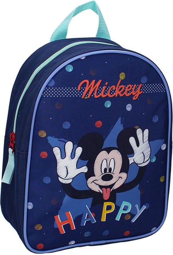 Vadobag Dětský batoh Mickey Mouse 28cm modrý - obrázek 1