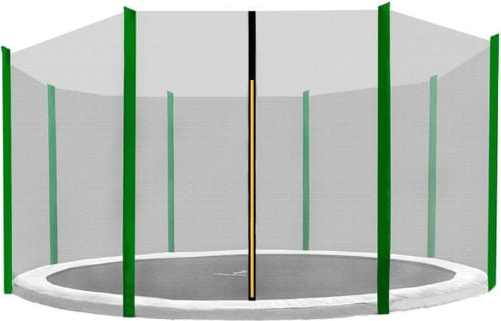 Aga Ochranná síť 366 cm na 8 tyčí Black net / Dark Green - obrázek 1