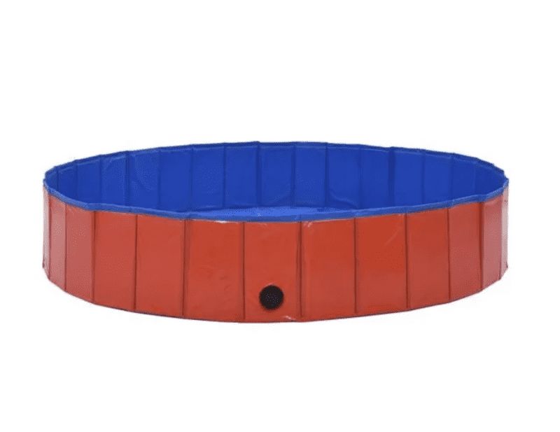 BB-Shop Skládací bazén pro psy červený 160 x 30 cm PVC - obrázek 1