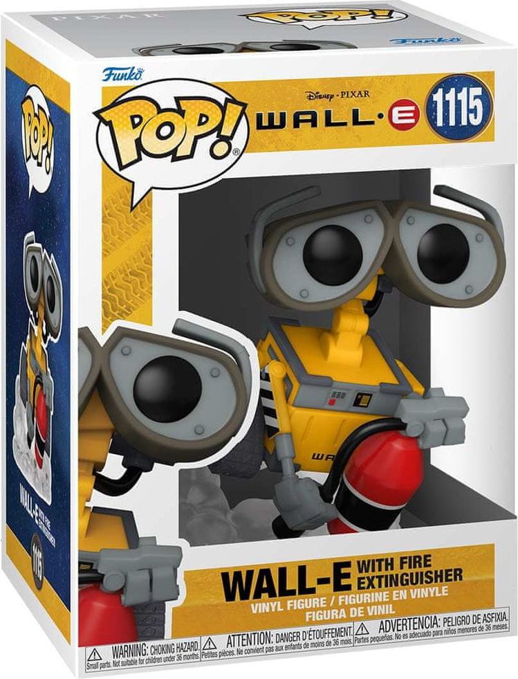 Funko POP! Disney: Wall-E S2 - Wall-E w/Fire Extinguisher - obrázek 1