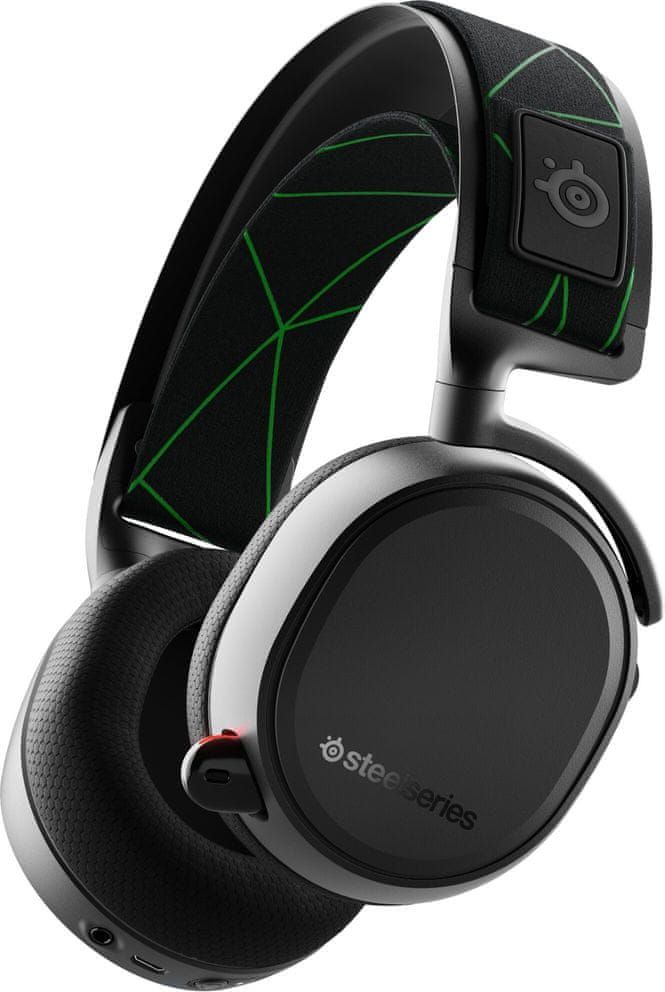 SteelSeries Arctis 9X, černá/zelená (61481) - obrázek 1