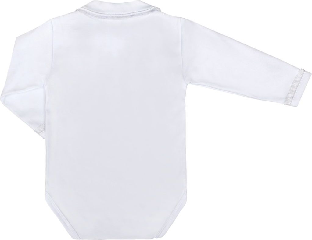 Luxusní bavlněné celorozepínací kojenecké body New Baby Princess bílé - 62 (3-6m) - obrázek 4