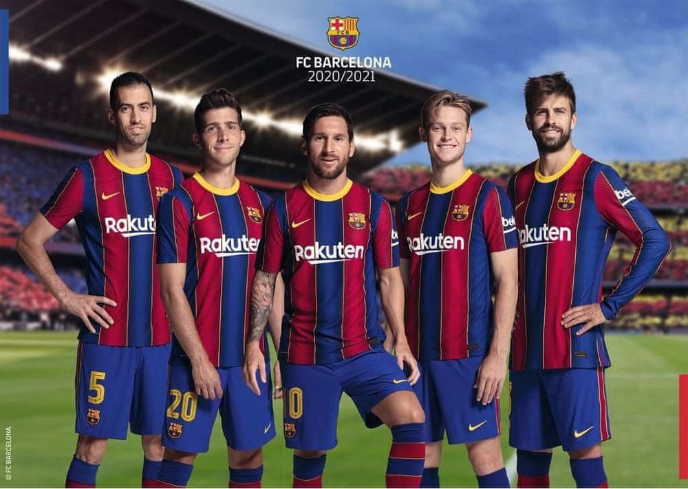 Ravensburger Puzzle FC Barcelona 2020,2021, 1000 dílků - obrázek 1