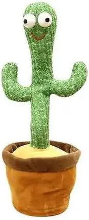 CoolCeny Tančící zpívající a mluvící plyšový kaktus - obrázek 1