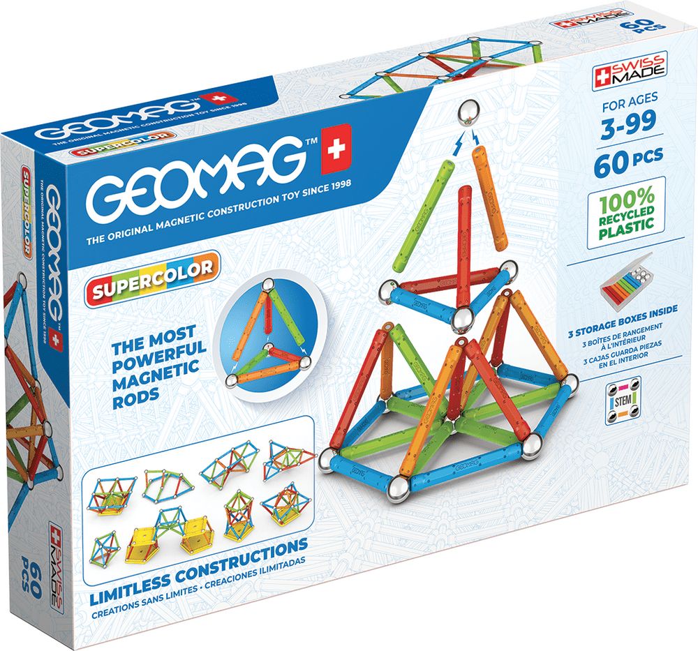 Geomag Supercolor recycled 60 - obrázek 1