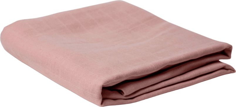 TERRA GAIA Osuška 100% organic cotton 120x120 cm pink - obrázek 1