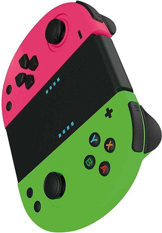 Gioteck JC-20 Switch Controllers - Pink/Green - obrázek 1