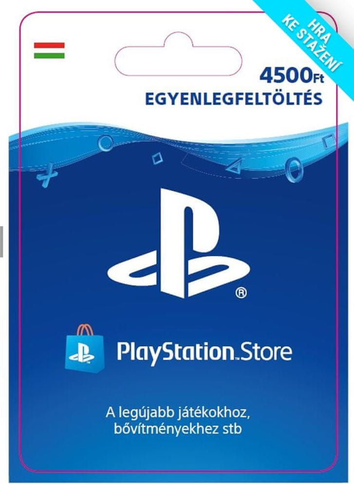 PlayStation Network Card 4500 HUF - Digital - obrázek 1