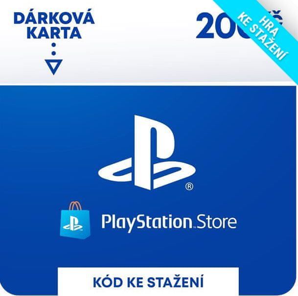 PlayStation Předplacená Karta 200Kč (CZ) - Digital - obrázek 1