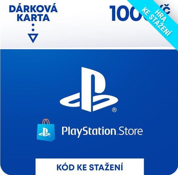 PlayStation Předplacená Karta 1000Kč (CZ) - Digital - obrázek 1