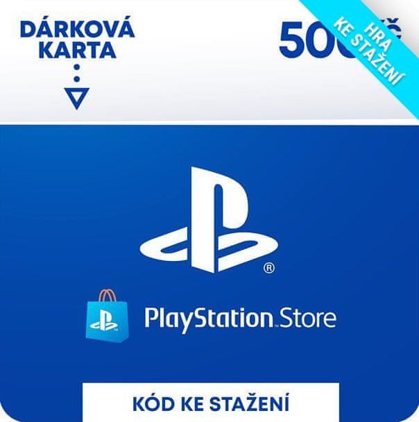 PlayStation Předplacená Karta 500Kč (CZ) - Digital - obrázek 1