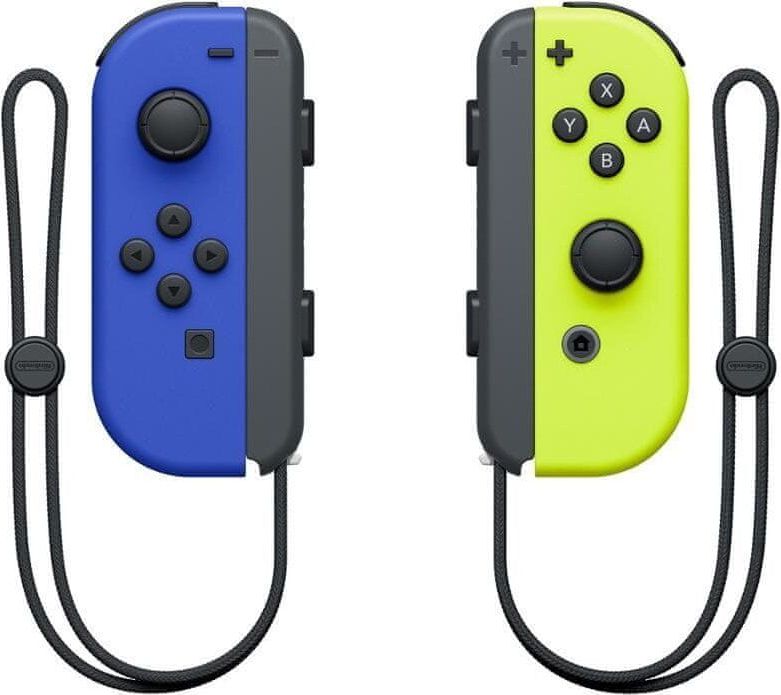 Nintendo Joy-Con (pár), modrý/žlutý (SWITCH) (NSP065) - obrázek 1