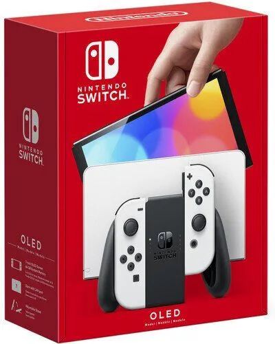 Nintendo Switch – OLED Model, bílá - obrázek 1