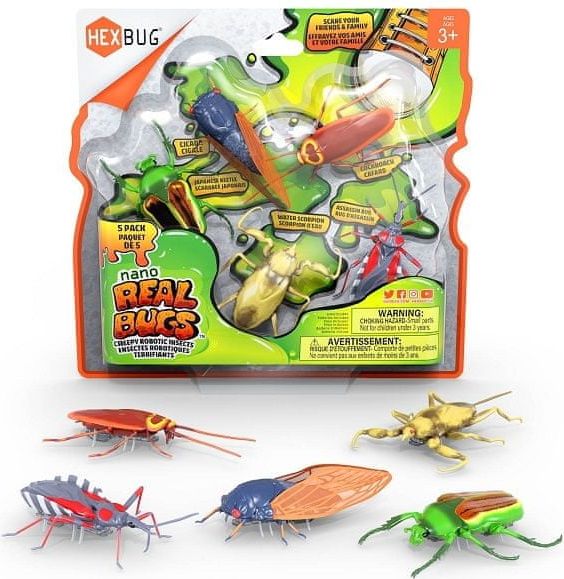 Hexbug Real Bugs - 5 Pack - obrázek 1