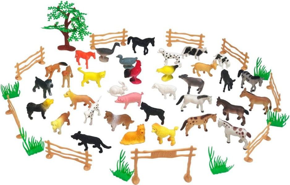 Jamara Set zvířat z farmy 50 ks - obrázek 1