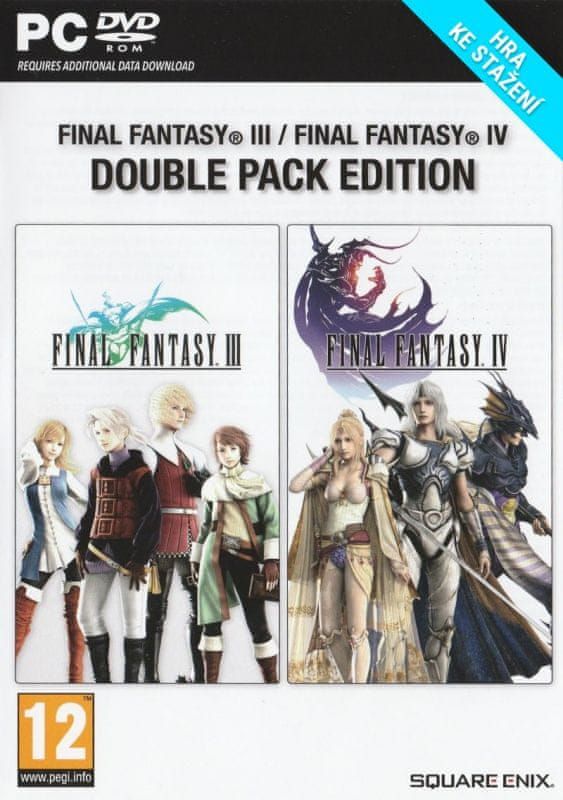 Final Fantasy III + IV (3+4) Steam PC - Digital - obrázek 1
