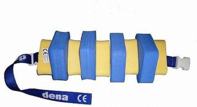 DENA Plavecký pás (9 dílů/do 18 kg) modrá/žlutá - obrázek 1