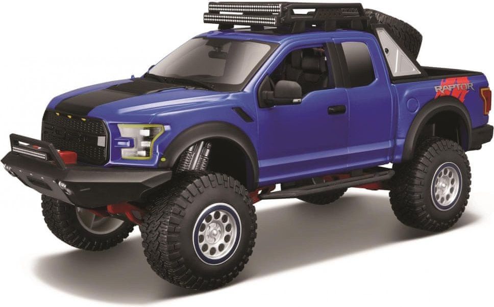 Maisto Ford F-150 Raptor 2017 - modrá - obrázek 1