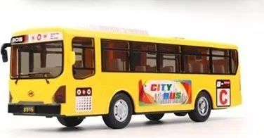 KIK KX7770 Hrací školní autobus žlutý - obrázek 1