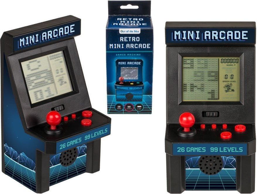 Kemiś Retro herní konzole Mini Arcade 26 her - obrázek 1