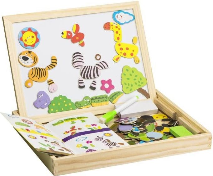 KIK KX7548 Dřevěná magnetická tabulka - obrázek 1