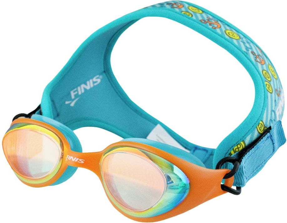 FINIS Brýle Frogglez - Oranžová/Modrá - obrázek 1