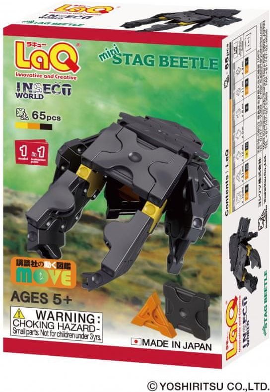 LaQ Stavebnice LaQ IW Mini Stag Beetle - obrázek 1