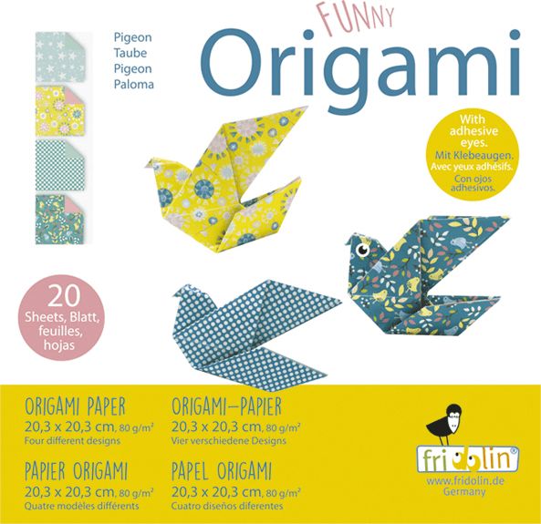 Fridolin Funny Origami: Holub - obrázek 1