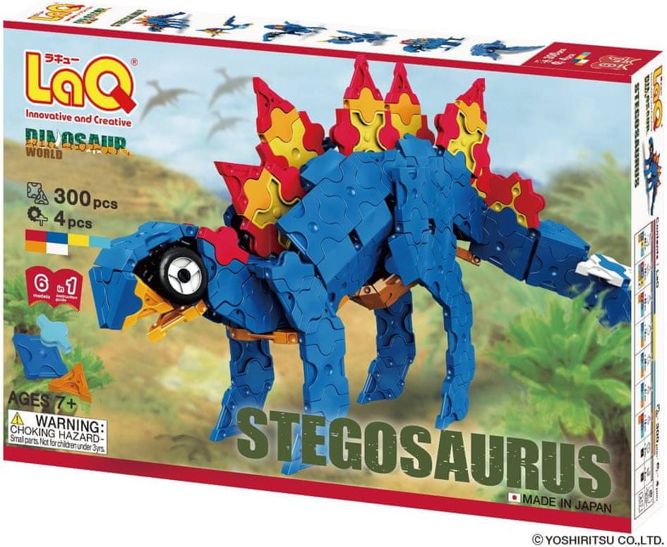 HRAS Stavebnice LaQ: DW Stegosaurus - obrázek 1
