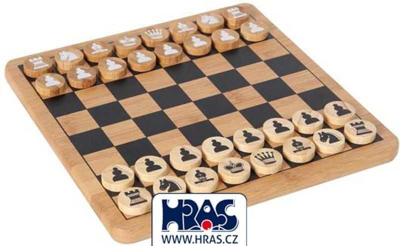 HRAS Šachy/Dáma/Backgammon ECO GAME - obrázek 1