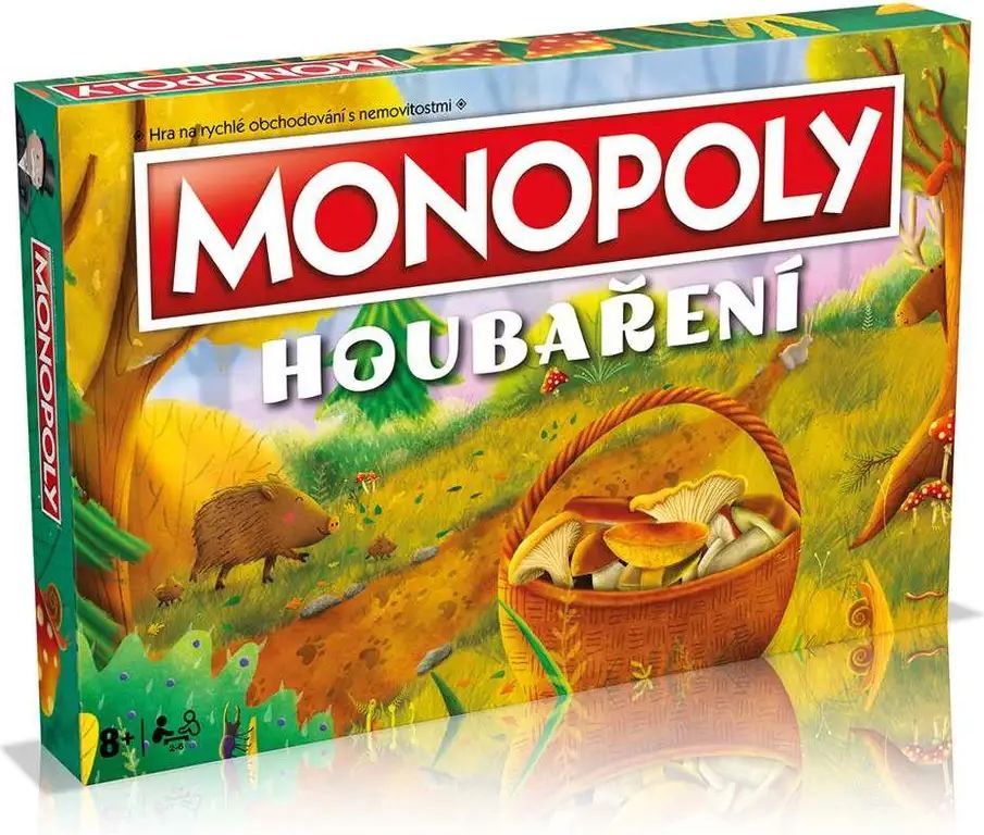 Winning Moves Monopoly Houbaření - obrázek 1
