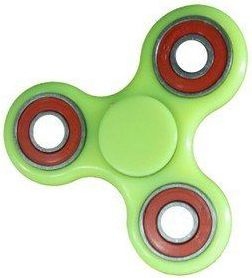 KIK Antistresový Fidget Spinner 7cm - zelený II - obrázek 1