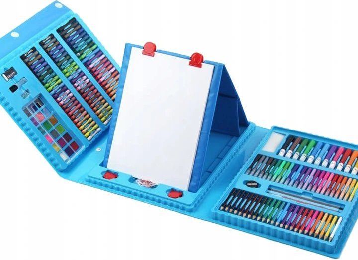 Pronett Pronett XJ3969 Výtvarná sada Mega Art Set 208 ks modrá - obrázek 1