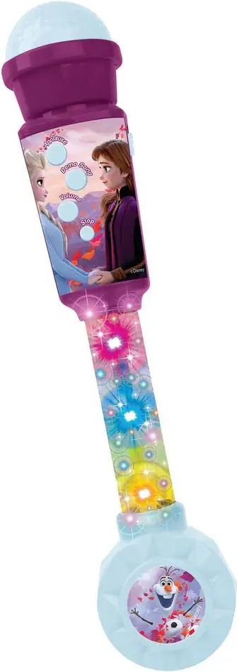 Lexibook Svítící mikrofon Disney Frozen s melodiemi a zvukovými efekty - obrázek 1