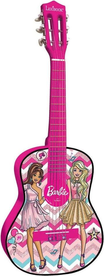Lexibook Dětská akustická kytara Barbie 31" - obrázek 1