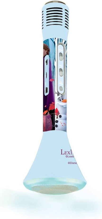 Lexibook Bezdrátový karaoke mikrofon Disney Frozen s vestavěným reproduktorem a světelnými efekty - obrázek 1