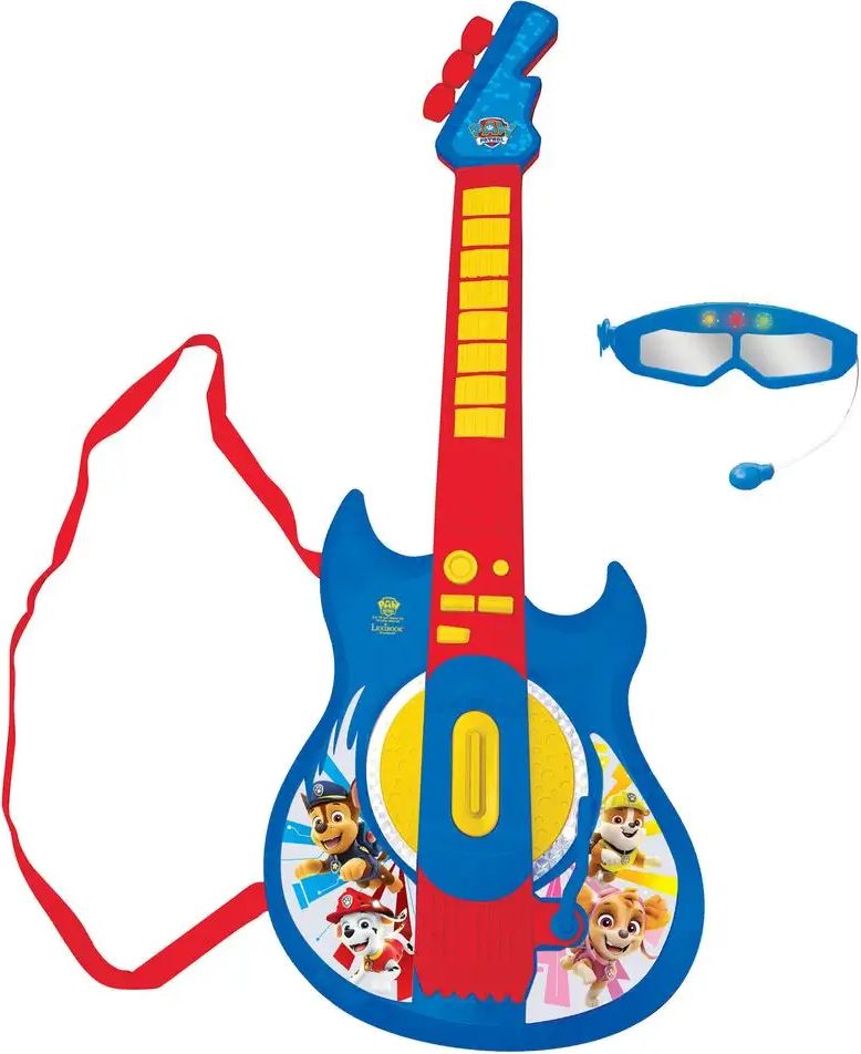 Lexibook Elektronická kytara Tlapková patrola s brýlemi s mikrofonem - obrázek 1