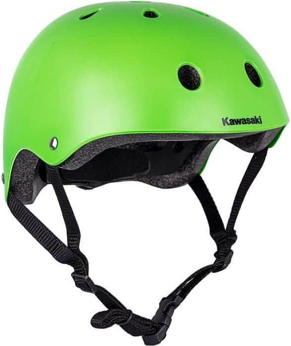 Kawasaki Freestyle helma Kawasaki Kalmiro Barva zelená, Velikost L/XL (58-62) - obrázek 1