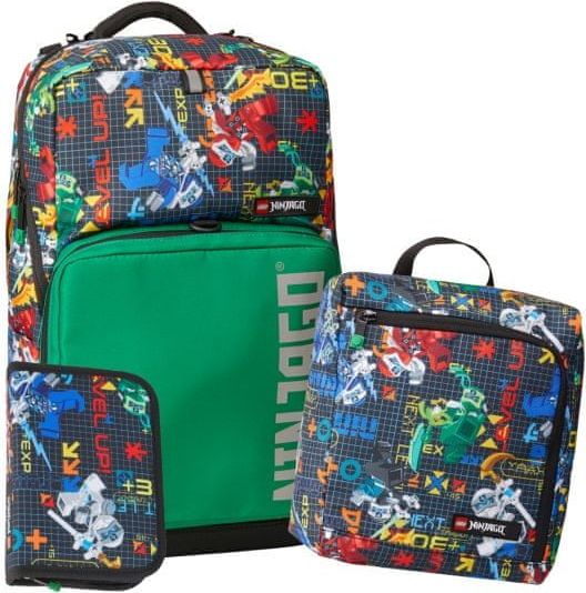 LEGO Ninjago Prime Empire Optimo Plus - školní batoh, 3 dílný set - obrázek 1