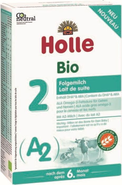 Holle Bio A2 pokračovací mléko 2. od 6 měsíce věku 400g x 3ks - obrázek 1
